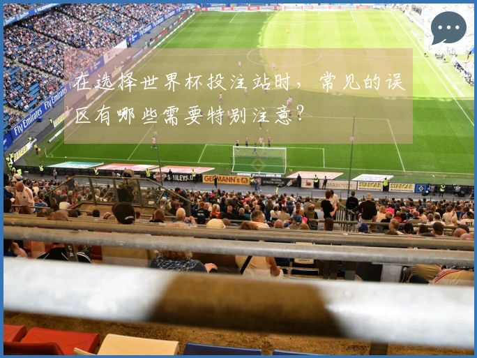 在选择世界杯投注站时，常见的误区有哪些需要特别注意？